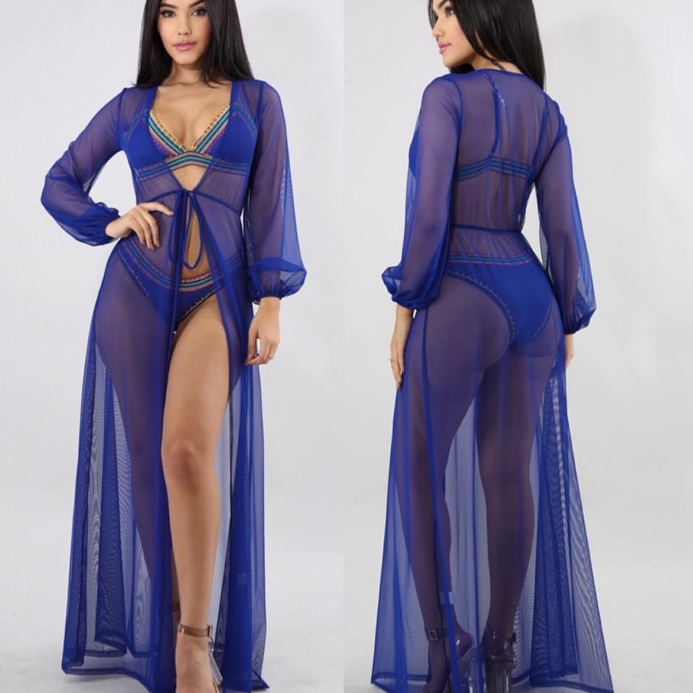 Blue coverup
